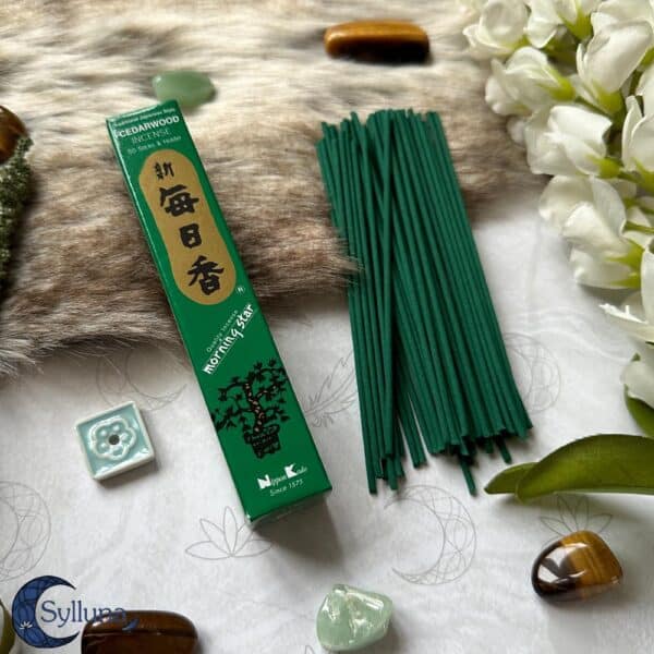Cedarwood Cederhout Morning Star Japanse Wierook Magisch Thuis Meditatie-2