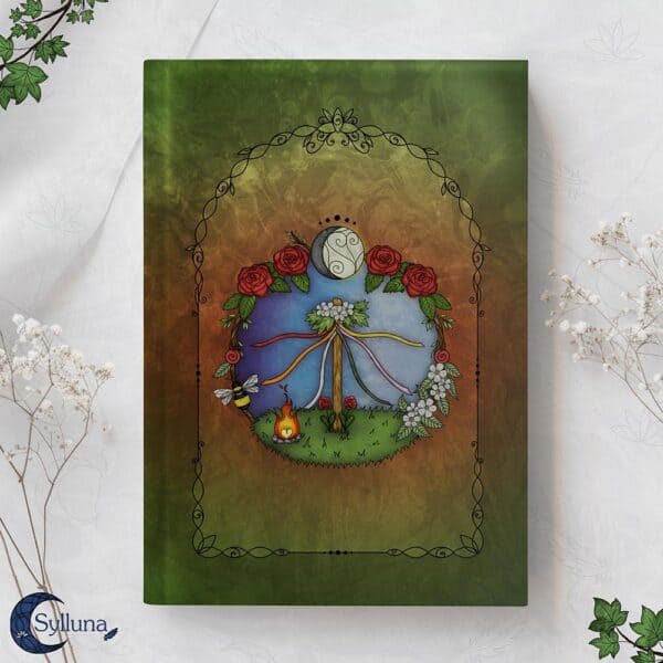 Beltane Spreuken-A5 Hardcover Journal -Jaarfeesten Beltane 1