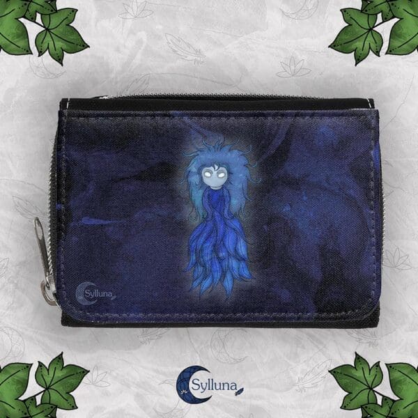 Dwaallicht Folklore Portemonnee met Rits-Fantasy Portemonnee