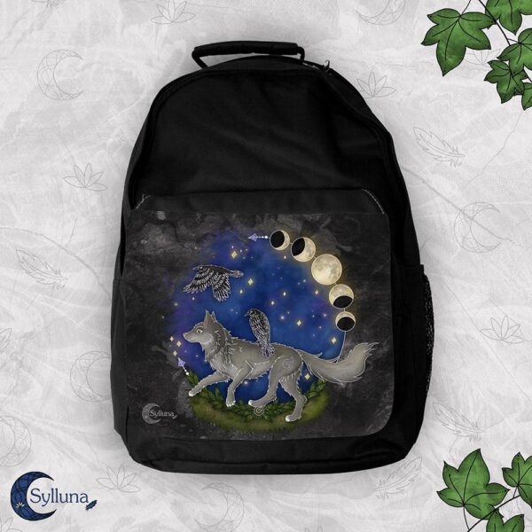 Wolf en Raaf Rugtas Raven Backpack Sylluna